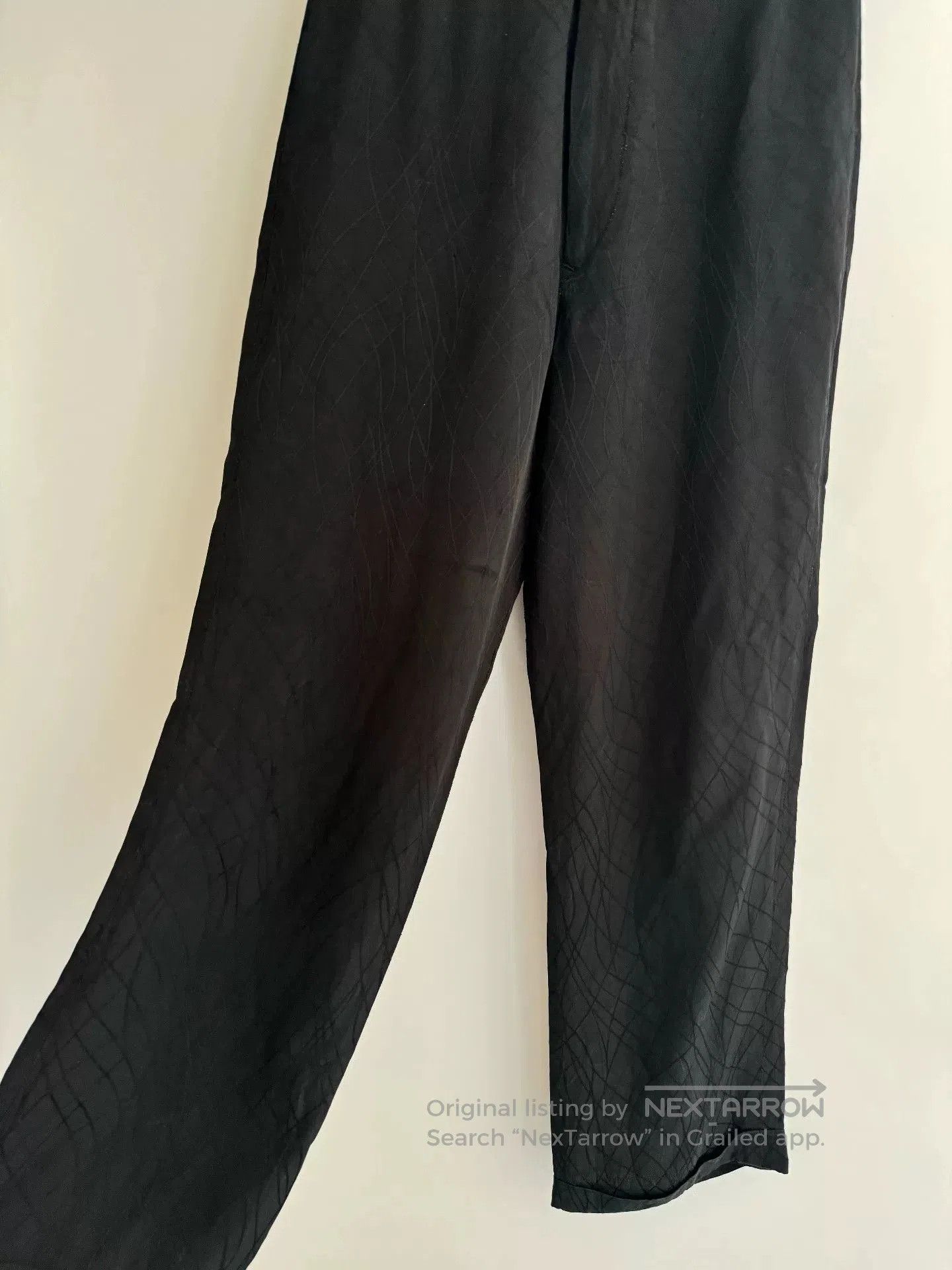 Yohji Yamamoto Black Yohji Yamamoto Striped Pants. Size US 26 / EU 42 - 5 Thumbnail