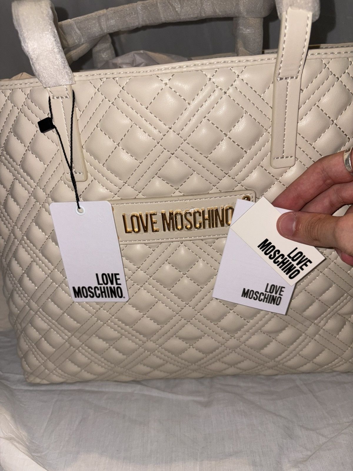 Love Moschino Love Moschino Tote Bag Size ONE SIZE - 8 Thumbnail
