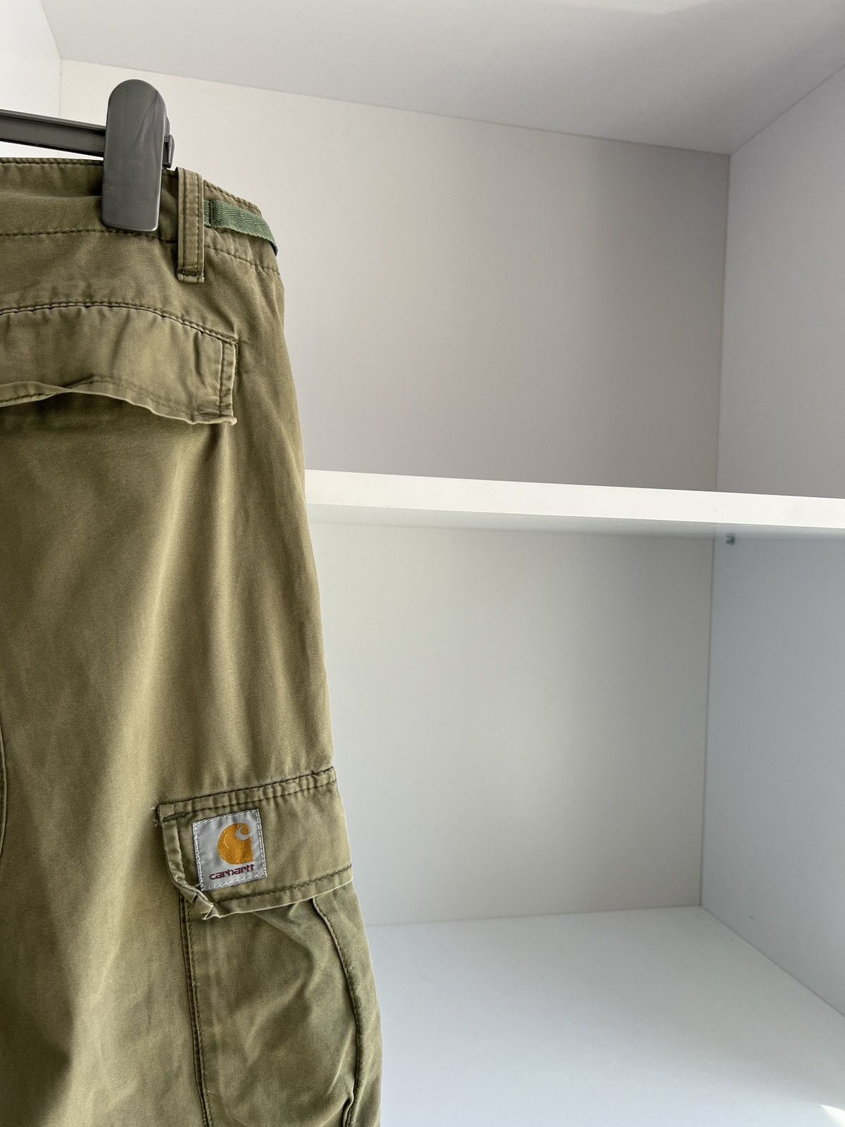 Carhartt × Vintage Vintage Carhartt Cargo Green Pants Size US 33 - 11 Thumbnail