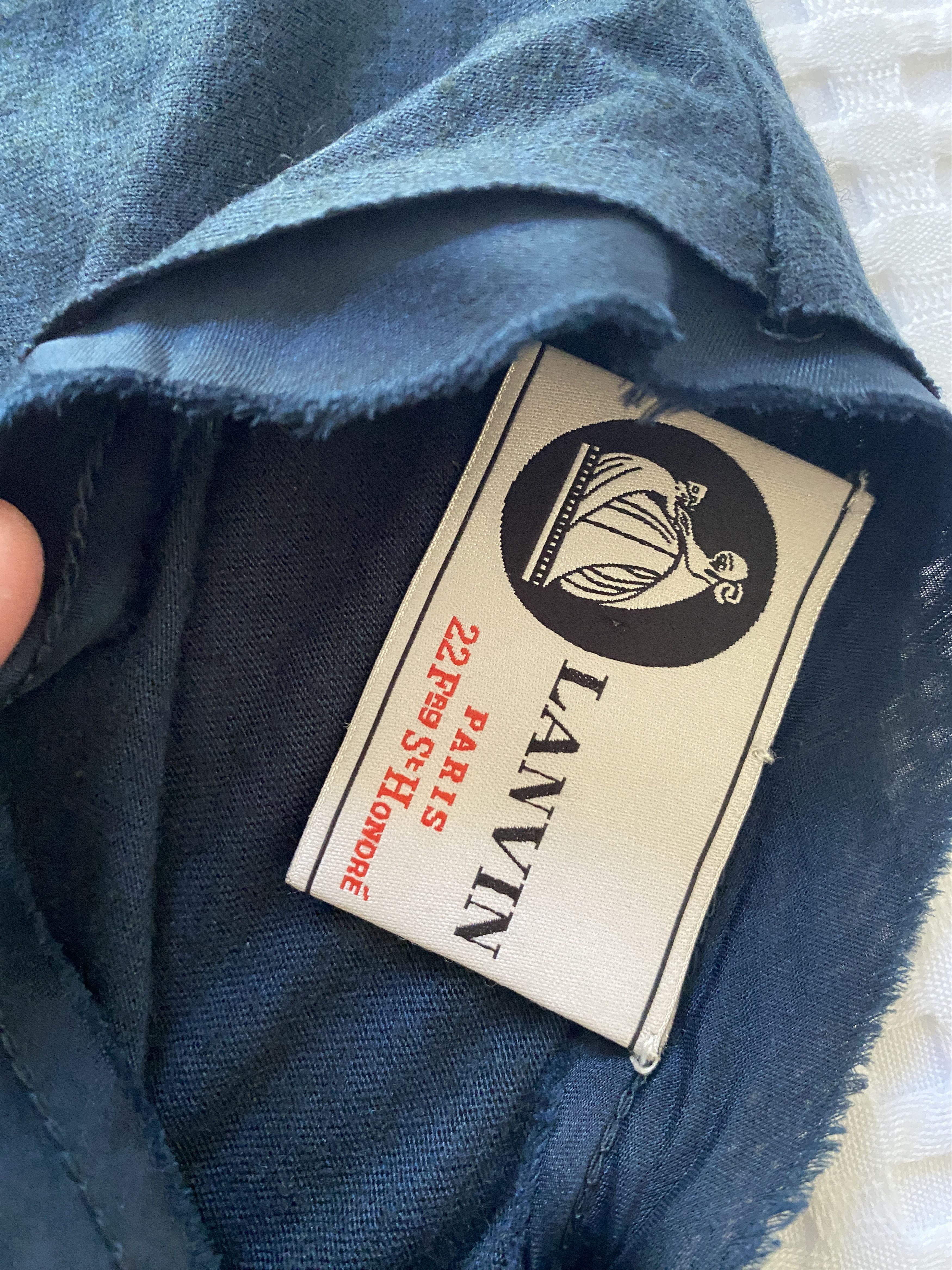 Lanvin Teal blue wool Lanvin dress Size XL / US 12-14 / IT 48-50 - 3 Thumbnail