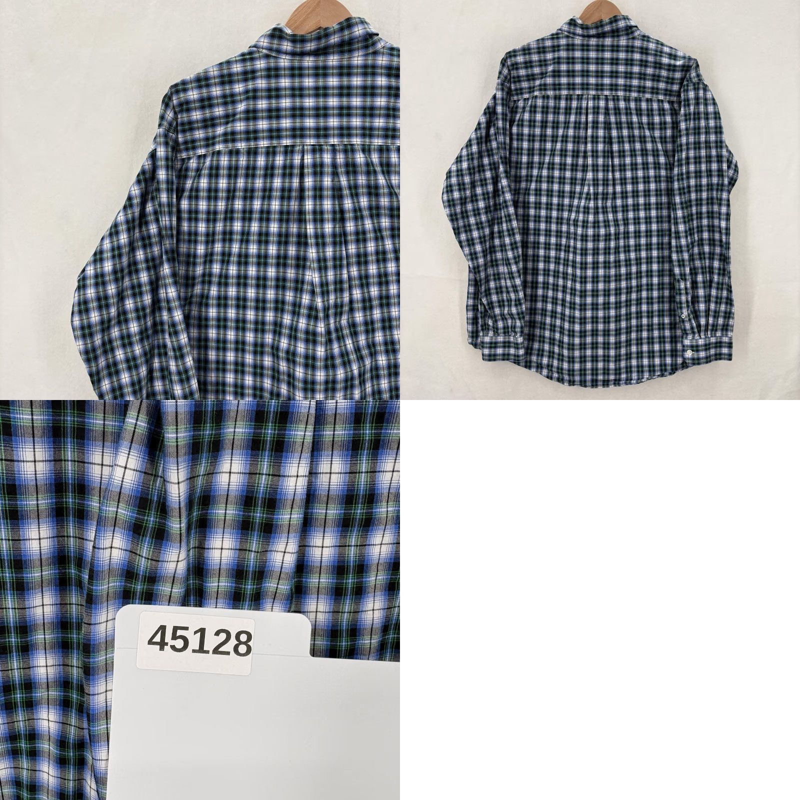 Vintage Cinch Shirt Mens Large Blue Plaid Button-Down Western Long Sleeve Cowboy Shirt Size US L / EU 52-54 / 3 - 9 Thumbnail