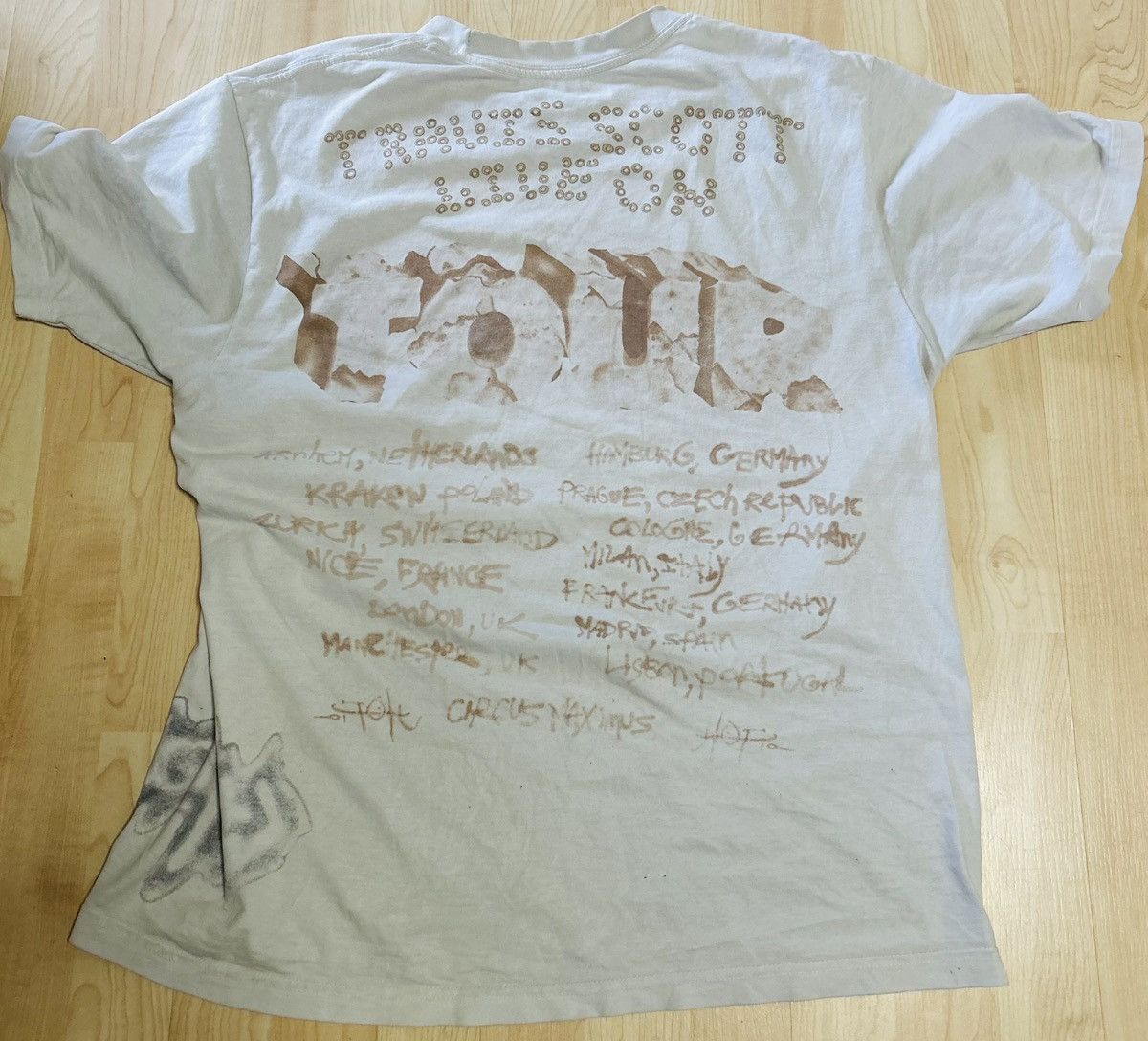 Travis Scott CIRCUS MAXIMUS EU TOUR T-Shirt Size US L / EU 52-54 / 3 - 2 Thumbnail