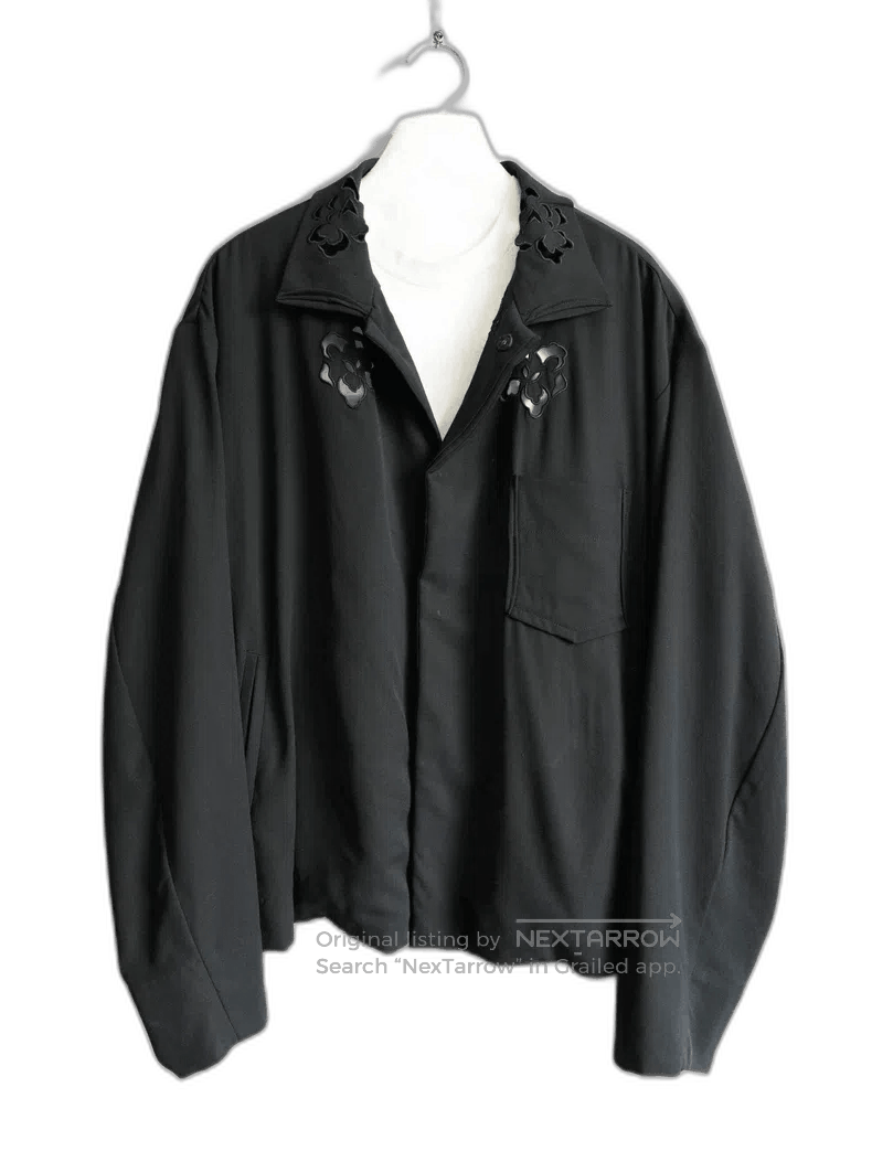 Yohji Yamamoto yohji yamamoto rose lace black jacket. Size US M / EU 48-50 / 2 - 1 Thumbnail