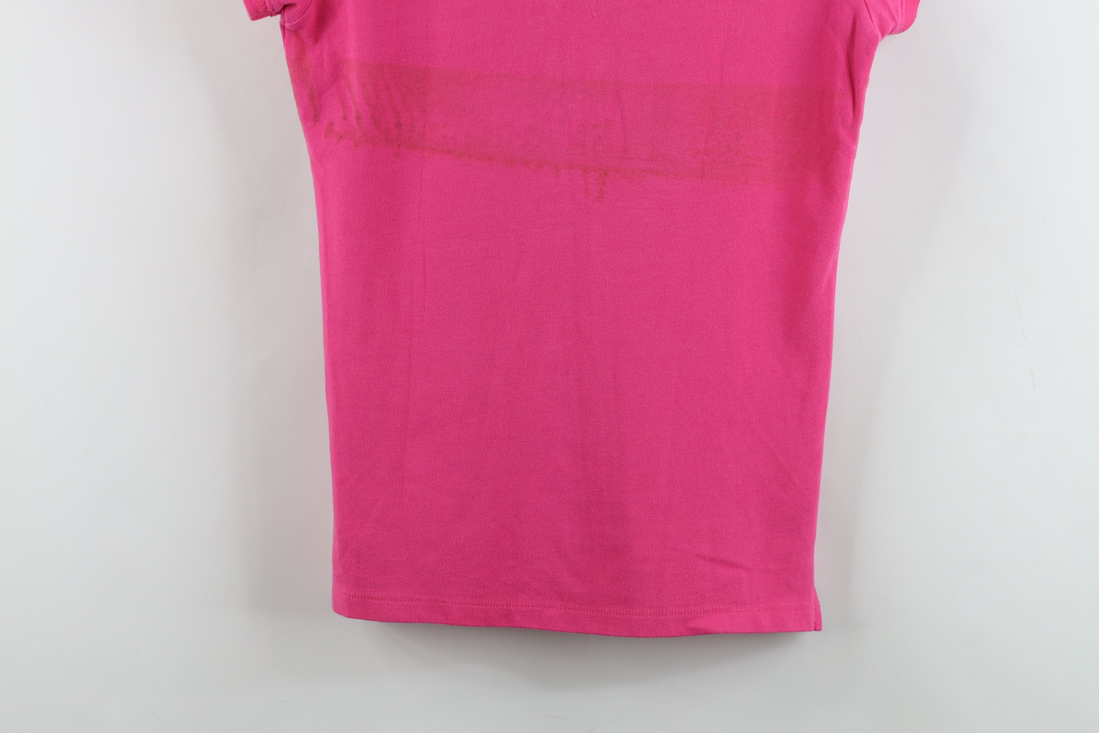 Aeropostale Vintage Y2K Aeropostale Babydoll Collared Polo Shirt Pink Size L / US 10 / IT 46 - 14 Thumbnail