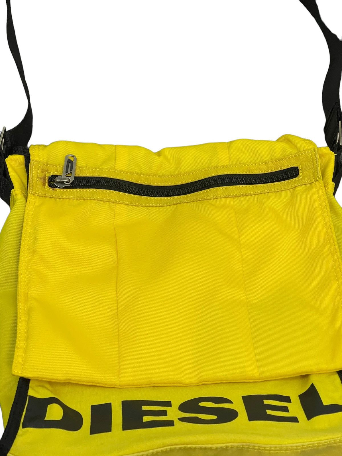 Diesel Messenger Diesel Spell Out Sling Bag 1🟩 Size ONE SIZE - 9 Thumbnail