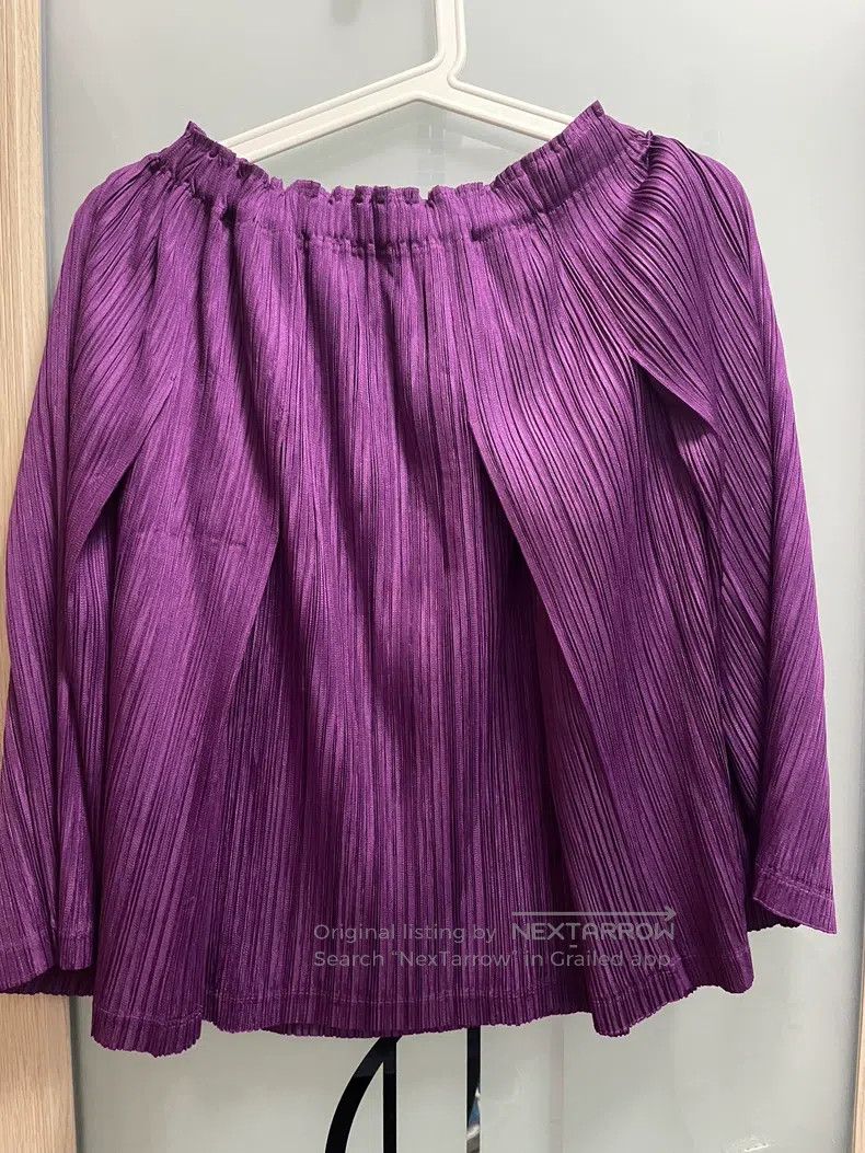 Issey Miyake Issey Miyake Pleated Mini Skirt Size 25" / US 0 / IT 36 - 1 Thumbnail