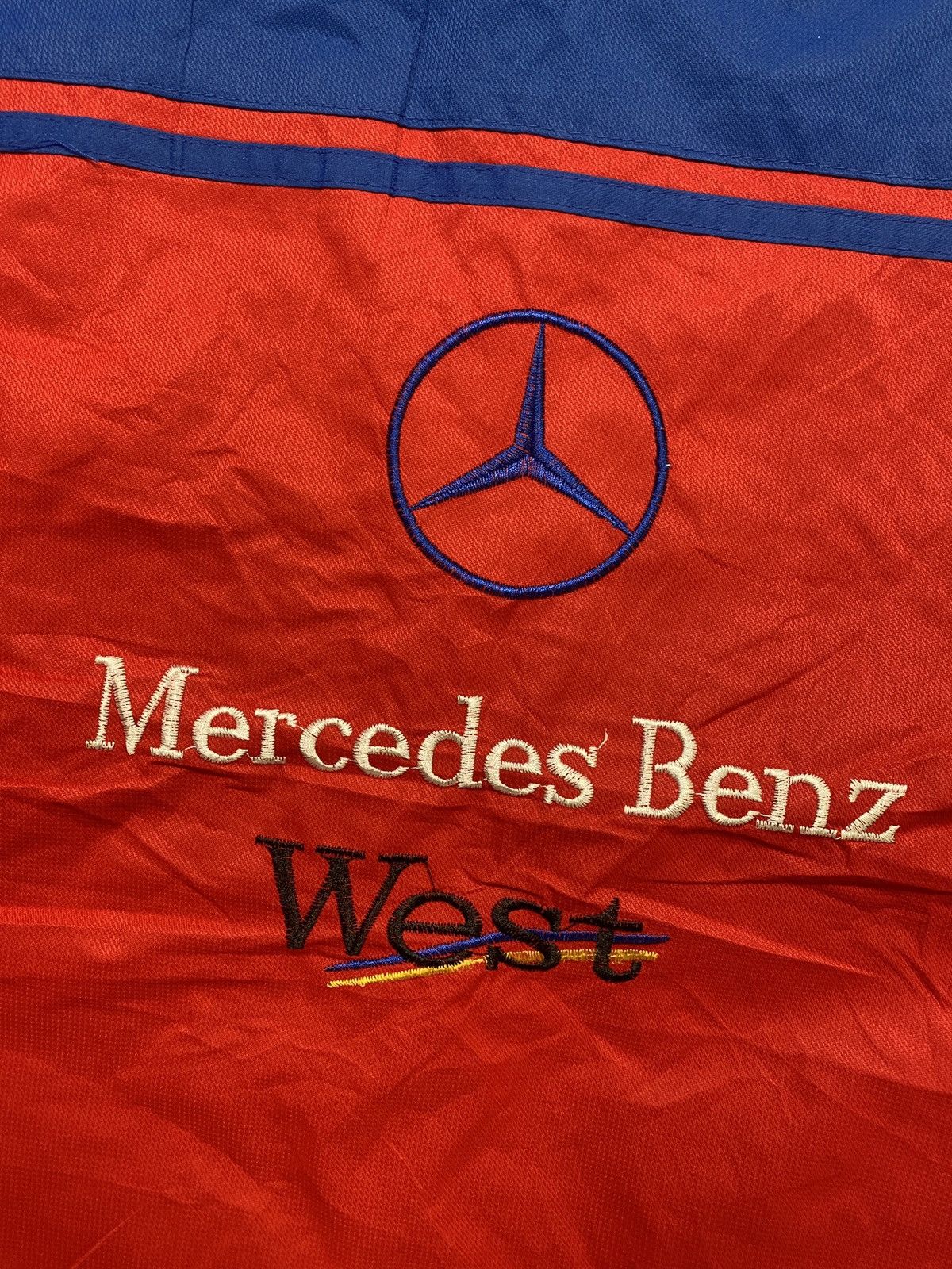 Marlboro × Vintage Marlboro Mercedes Benz West Honda Racing Reversible Vest Size US XL / EU 56 / 4 - 11 Thumbnail