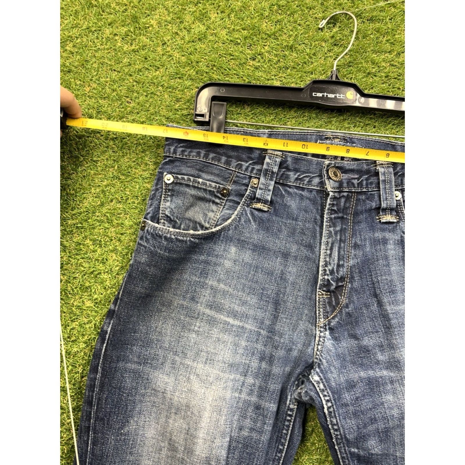 Vintage Levis 531 Jeans Mens 34x32 Blue Straight Leg Denim Classic Modern Fit Stretch Slim 5-Pocket Design Mens Blue Jeans Regular Fit 34 Size US 34 / EU 50 - 2 Thumbnail
