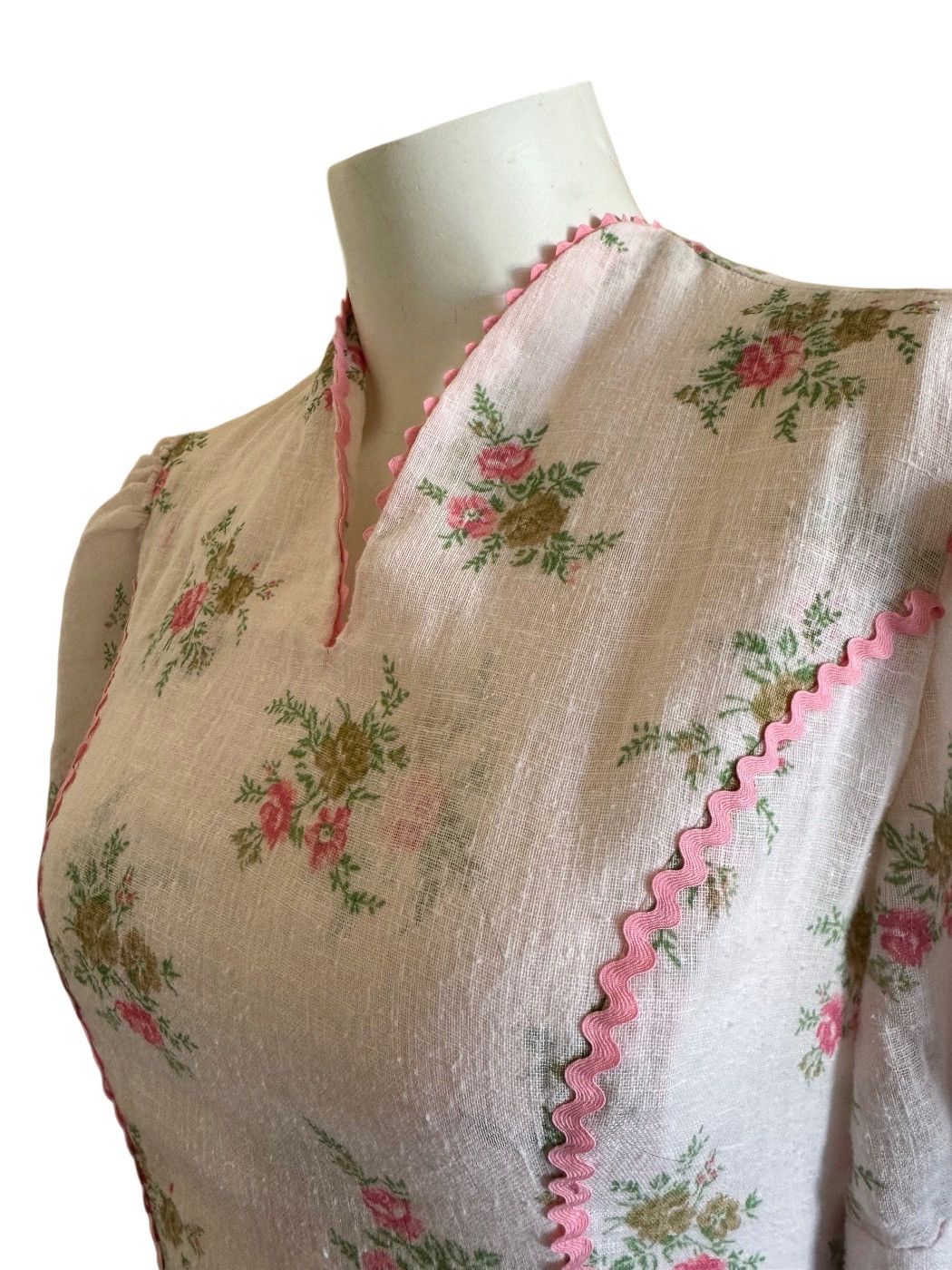 Vintage Women’s S cottagecore princess 50s long length dress puff Size S / US 4 / IT 40 - 1 Thumbnail