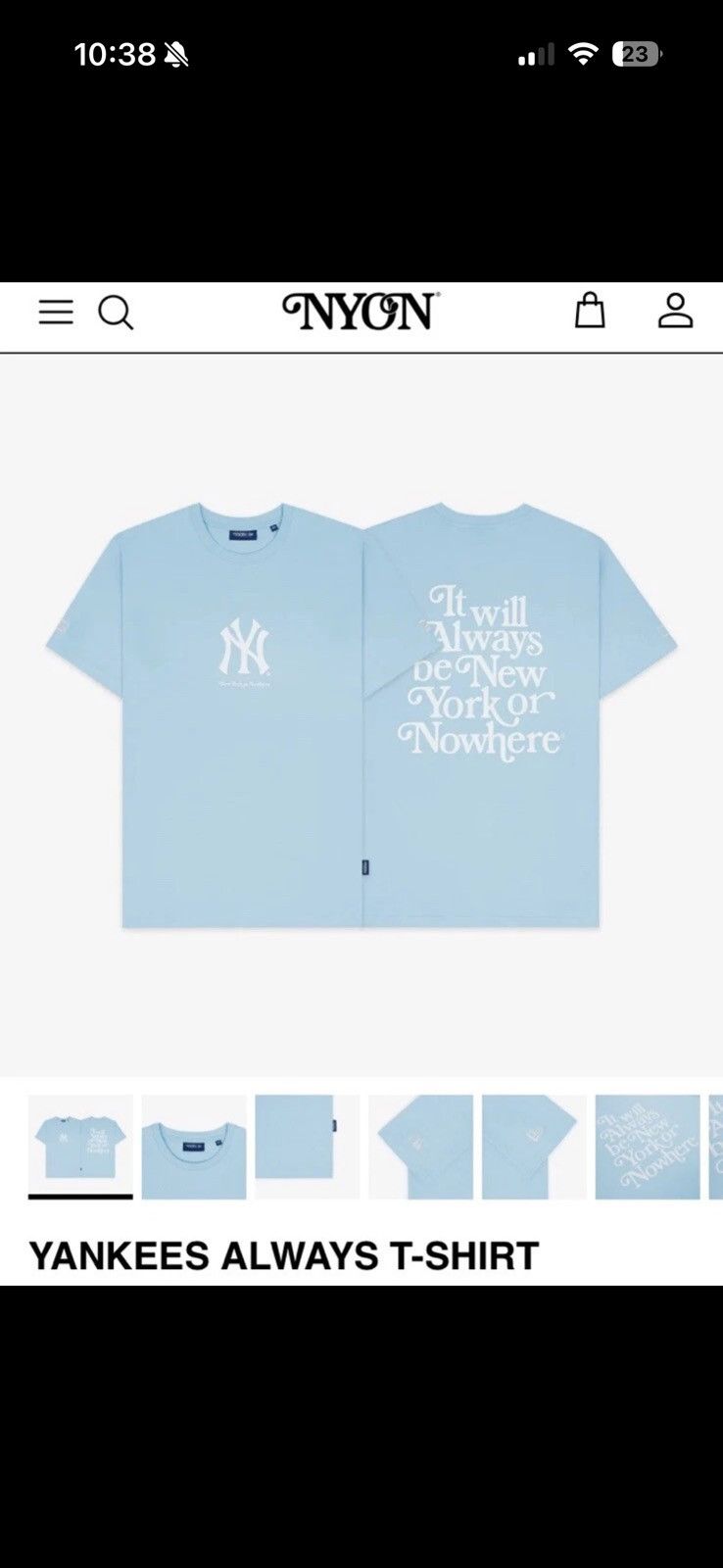 Other NWT - NYON Yankees Always Shirt - Medium Size US M / EU 48-50 / 2 - 1 Thumbnail