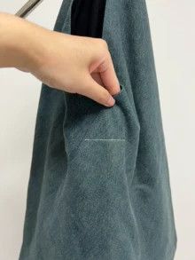 Maison Margiela MM6 Maison Margiela Triangle Denim Bag Size ONE SIZE - 5 Thumbnail