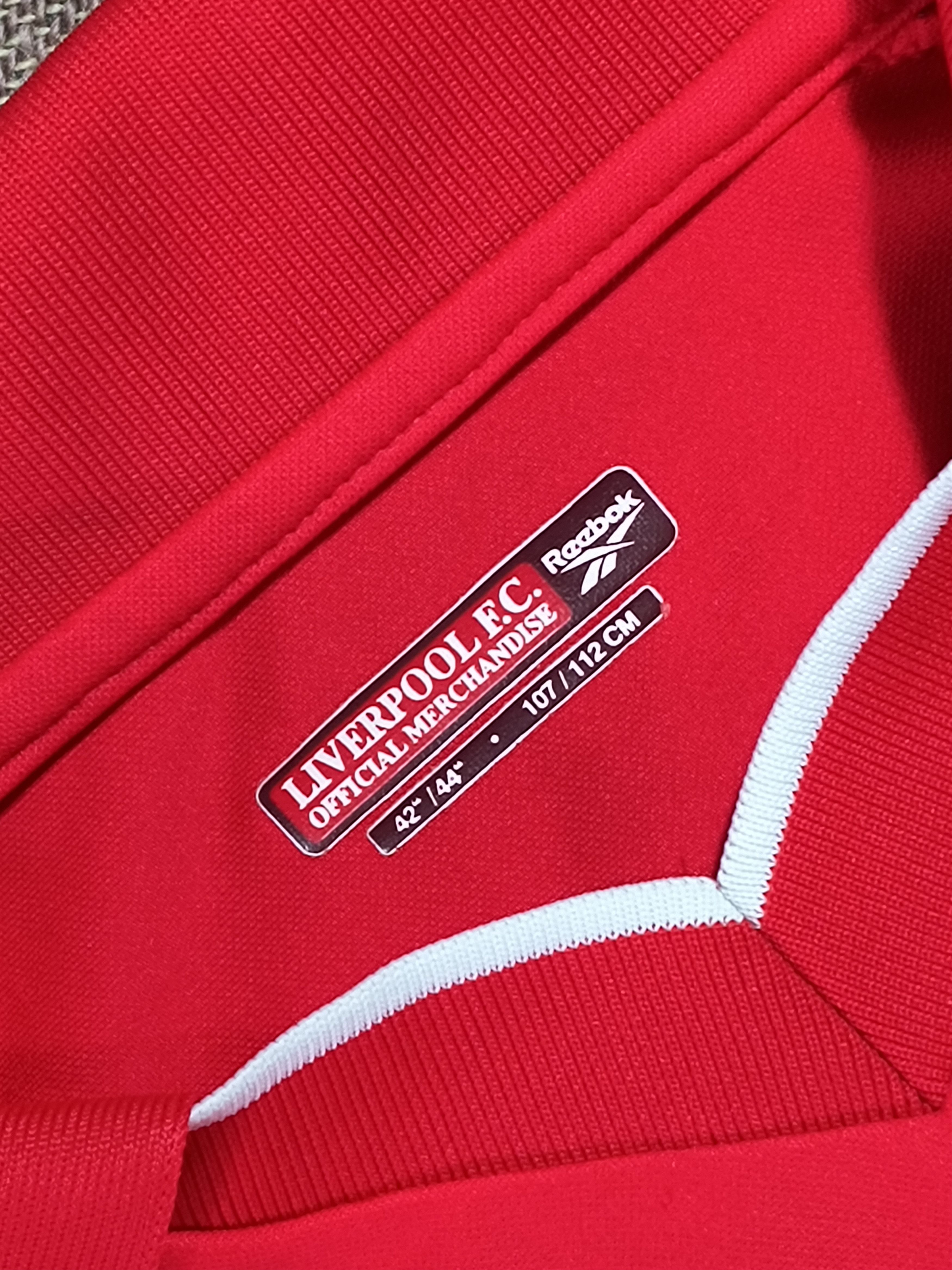 Reebok Vintage Y2K Liverpool FC #8 Emile Heskey 2000 home jersey Size US L / EU 52-54 / 3 - 4 Thumbnail