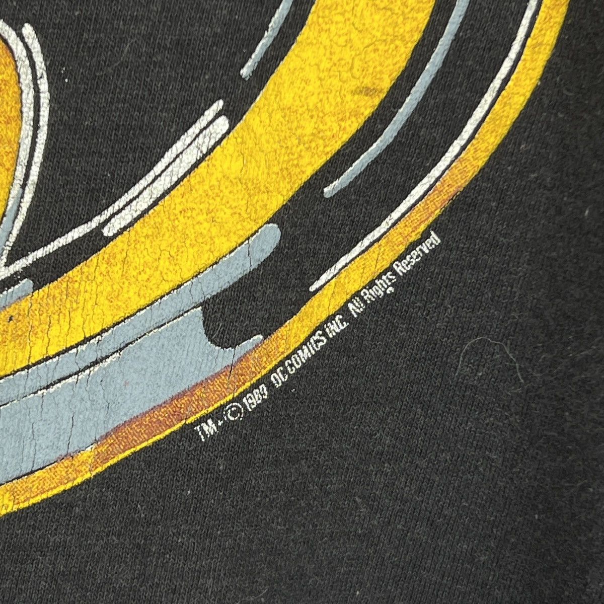 DC Comics × Vintage VINTAGE 1989 DC COMICS BATMAN OG LOGO TEE Size US M / EU 48-50 / 2 - 5 Thumbnail