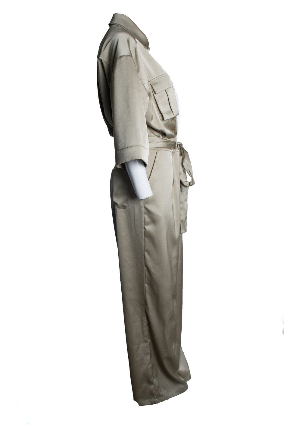 Other Arakii, shiny jumpsuit in beige Size 28" / US 6 / IT 42 - 3 Thumbnail