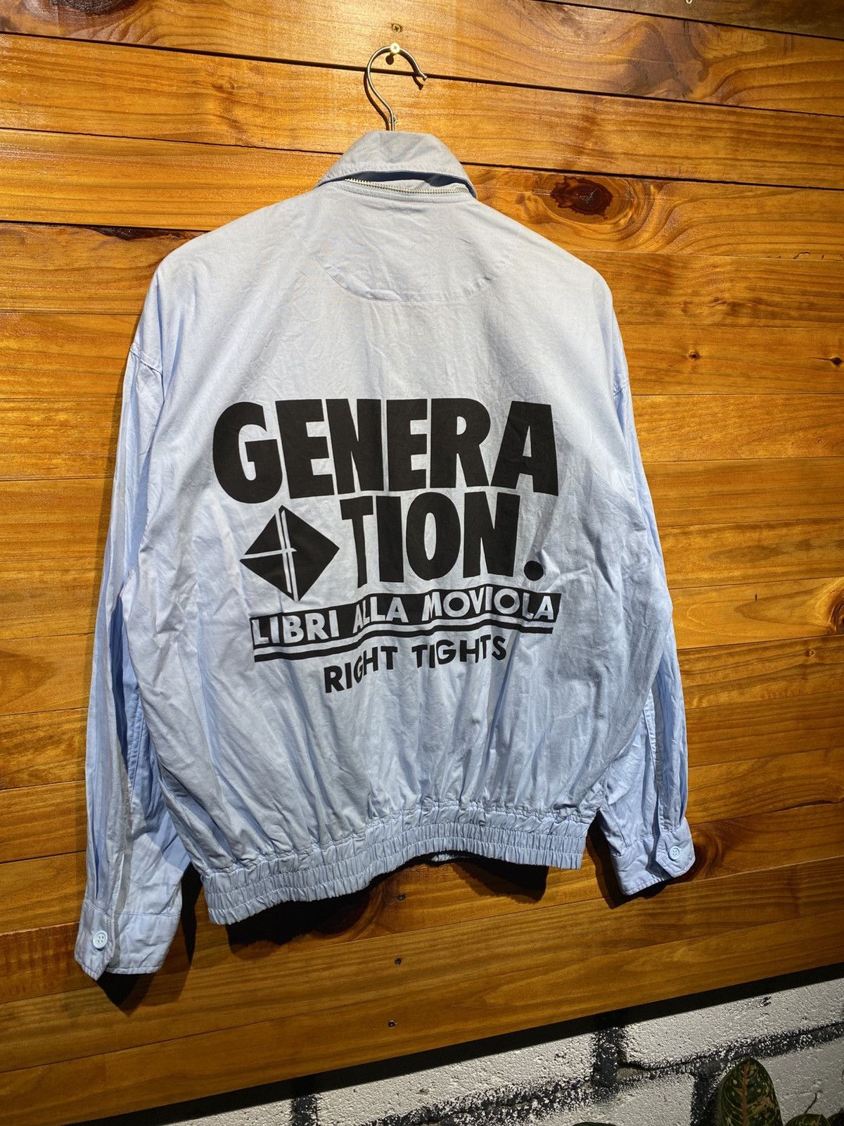 Vintage Vintage Generation “Right Tights” Light Blue Cotton Jacket Size US L / EU 52-54 / 3 - 5 Thumbnail