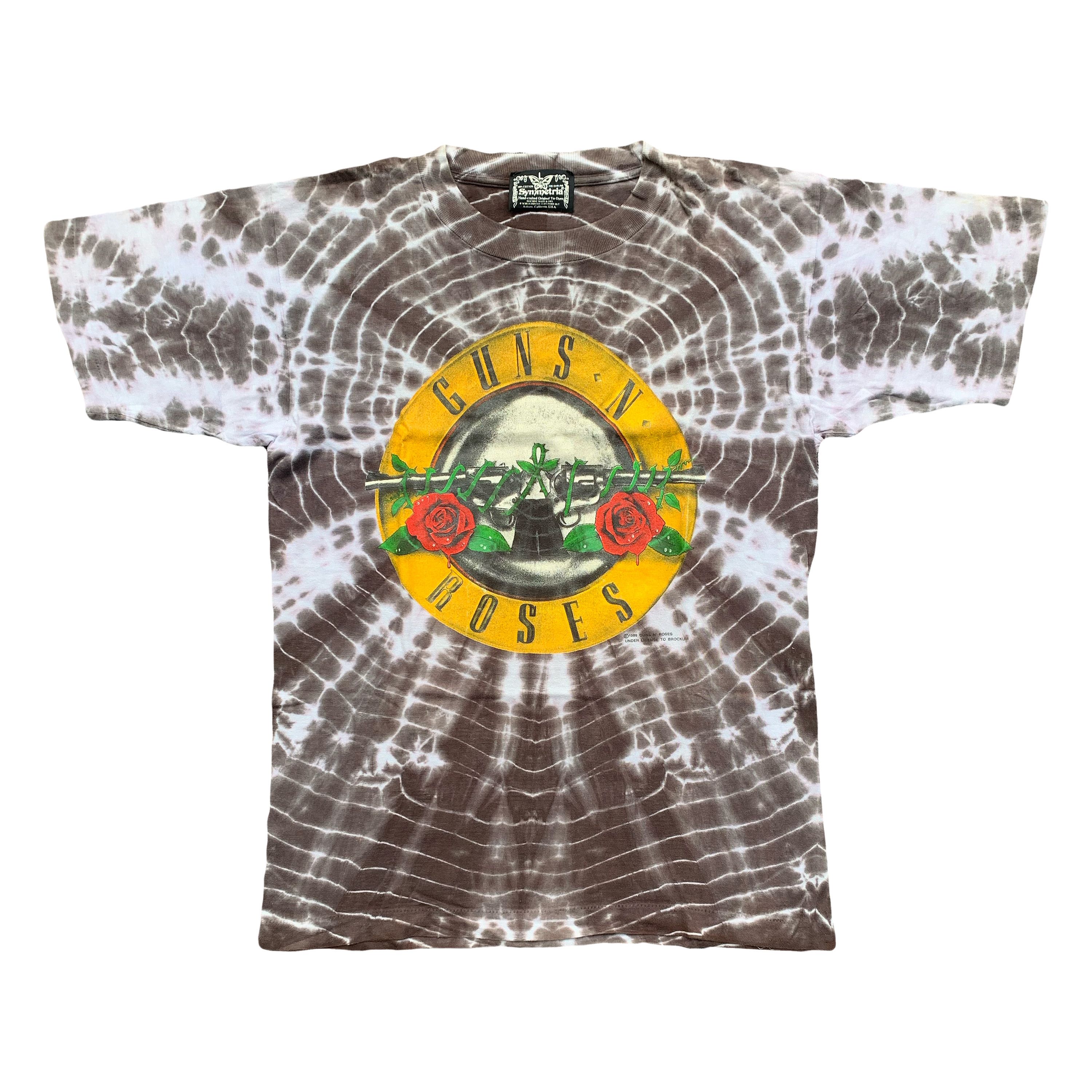 Vintage vintage rare single stitched 1989 guns n roses tie dye Size US M / EU 48-50 / 2 - 1 Thumbnail