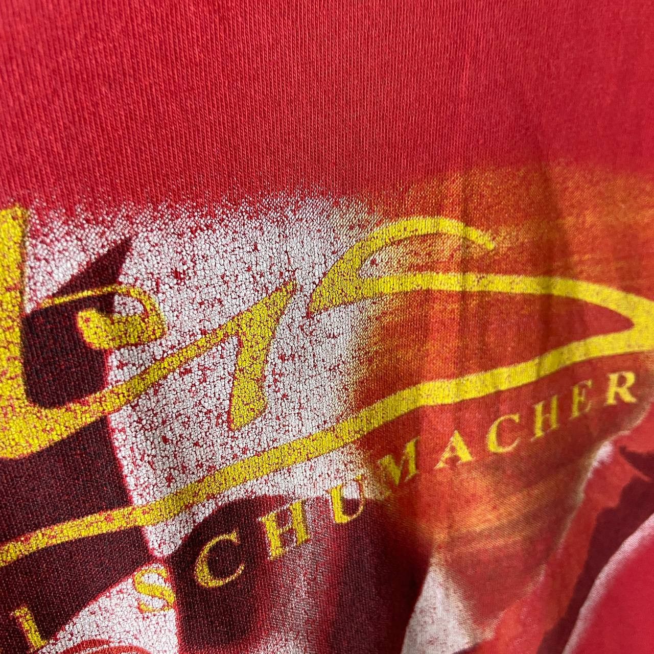 Vintage Vintage 00s Michael Schumacher World Champion Racing T-Shirt Size US XL / EU 56 / 4 - 7 Thumbnail