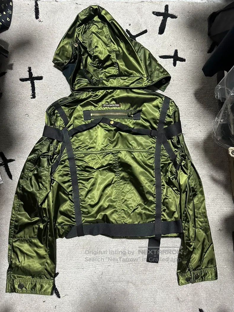Jean Paul Gaultier Jean Paul Gaultier Nylon Parachute Jacket Size US S / EU 44-46 / 1 - 3 Thumbnail