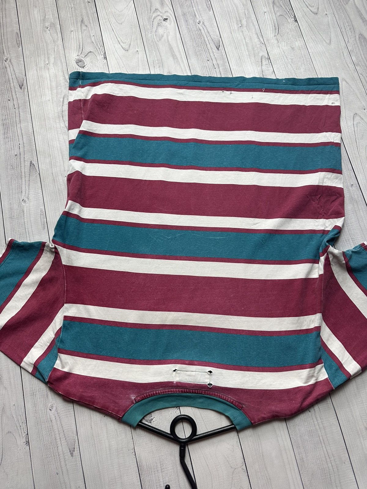Guess × Vintage Vintage Guess ASAP Rocky striped tee size M distressed Size US M / EU 48-50 / 2 - 7 Thumbnail