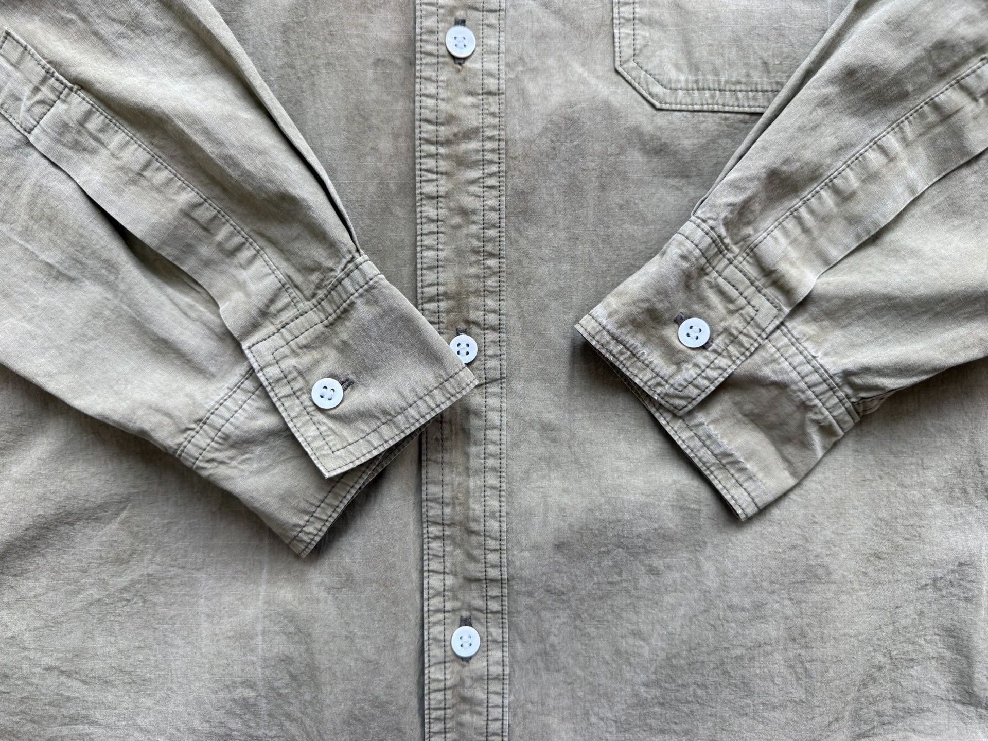 Herill HERILL 25SS Ripstop Long-Sleeve Shirt Size US S / EU 44-46 / 1 - 6 Thumbnail