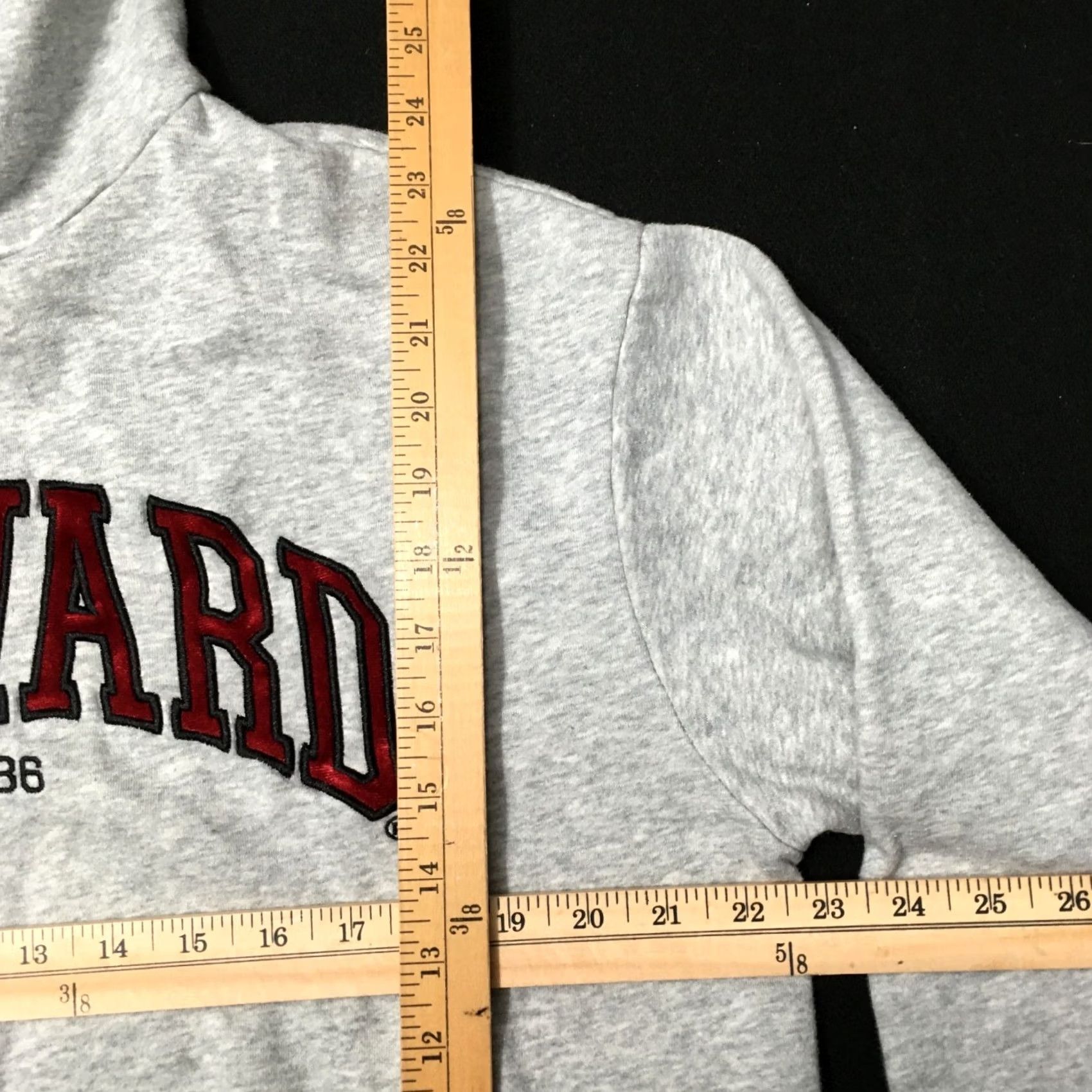 H&M H&M Harvard University College Patch Hooded Hoodie Sweatshirt MEDIUM Women’s Shirt Size M / US 6-8 / IT 42-44 - 6 Thumbnail