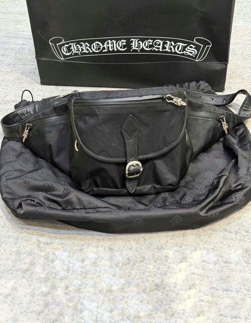 Chrome Hearts CHROME HEARTS SNAT PACK XPAC NYLON MESH BAG BLACK Size ONE SIZE - 1 Thumbnail