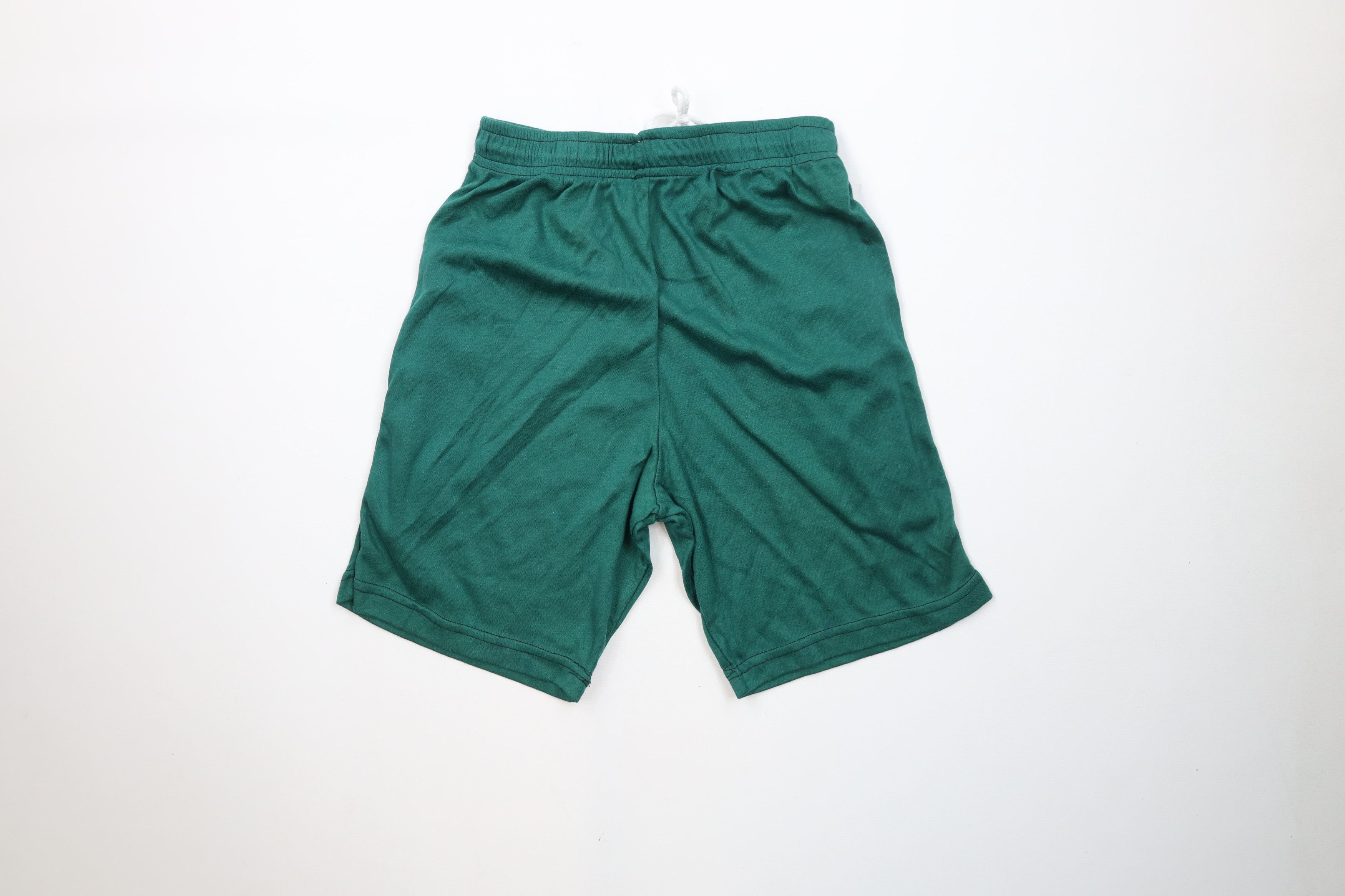 Vintage Vintage 90s Streetwear Blank Above Knee Shorts Green USA Size US 30 / EU 46 - 9 Thumbnail