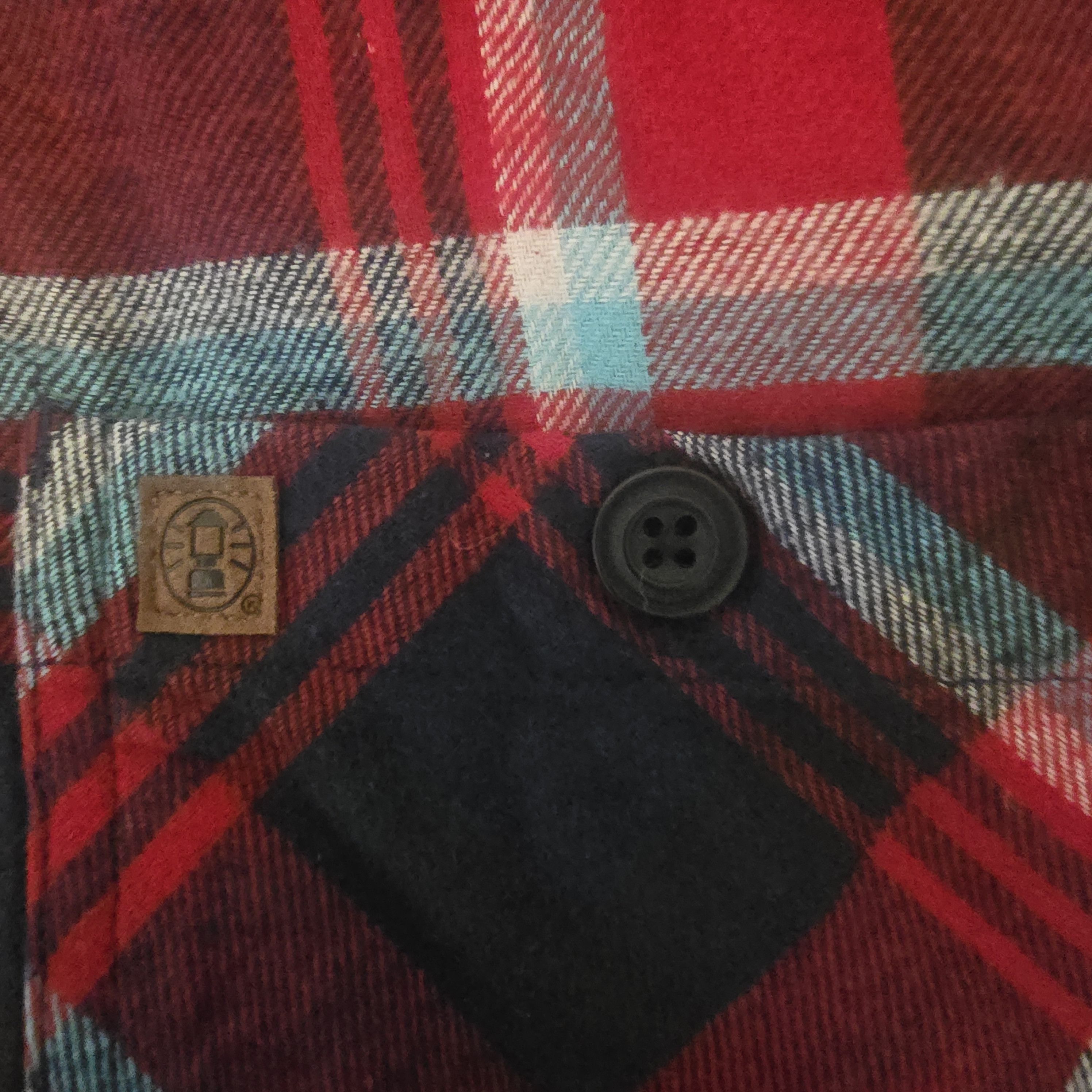 Coleman Coleman Men's Red Plaid Shirt XL Size US XL / EU 56 / 4 - 9 Thumbnail