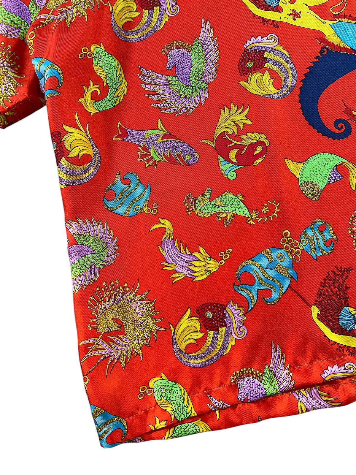 Versace × Vintage Vintage Gianni Versace Versatile Couture Silk Tops Size L / US 10 / IT 46 - 5 Thumbnail