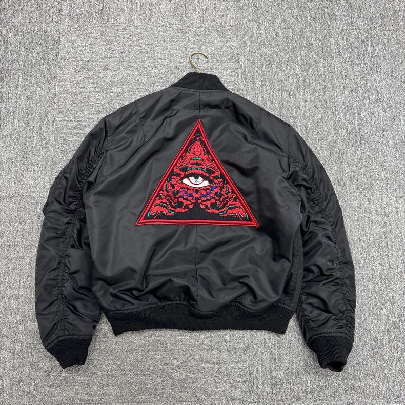 Givenchy Givenchy Size50 Evil Eye Puffer Jacket Size US M / EU 48-50 / 2 - 2 Thumbnail