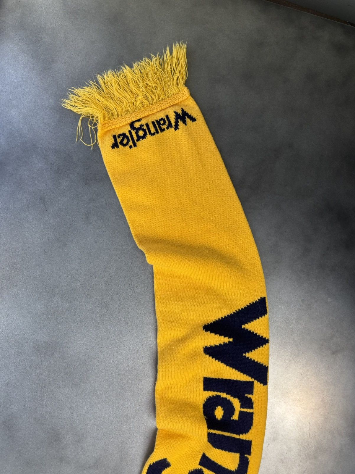 Vintage × Wrangler 1980s Wrangler Scarf 80s Vintage Wrangler Jeans Winter Rodeo Size ONE SIZE - 12 Thumbnail