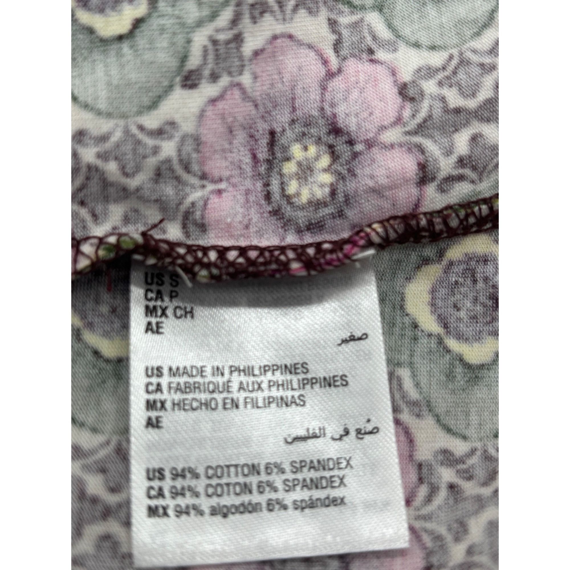 Other INC International Concepts Printed Ruffled Top, Bev Floral, Size S / US 4 / IT 40 - 8 Thumbnail