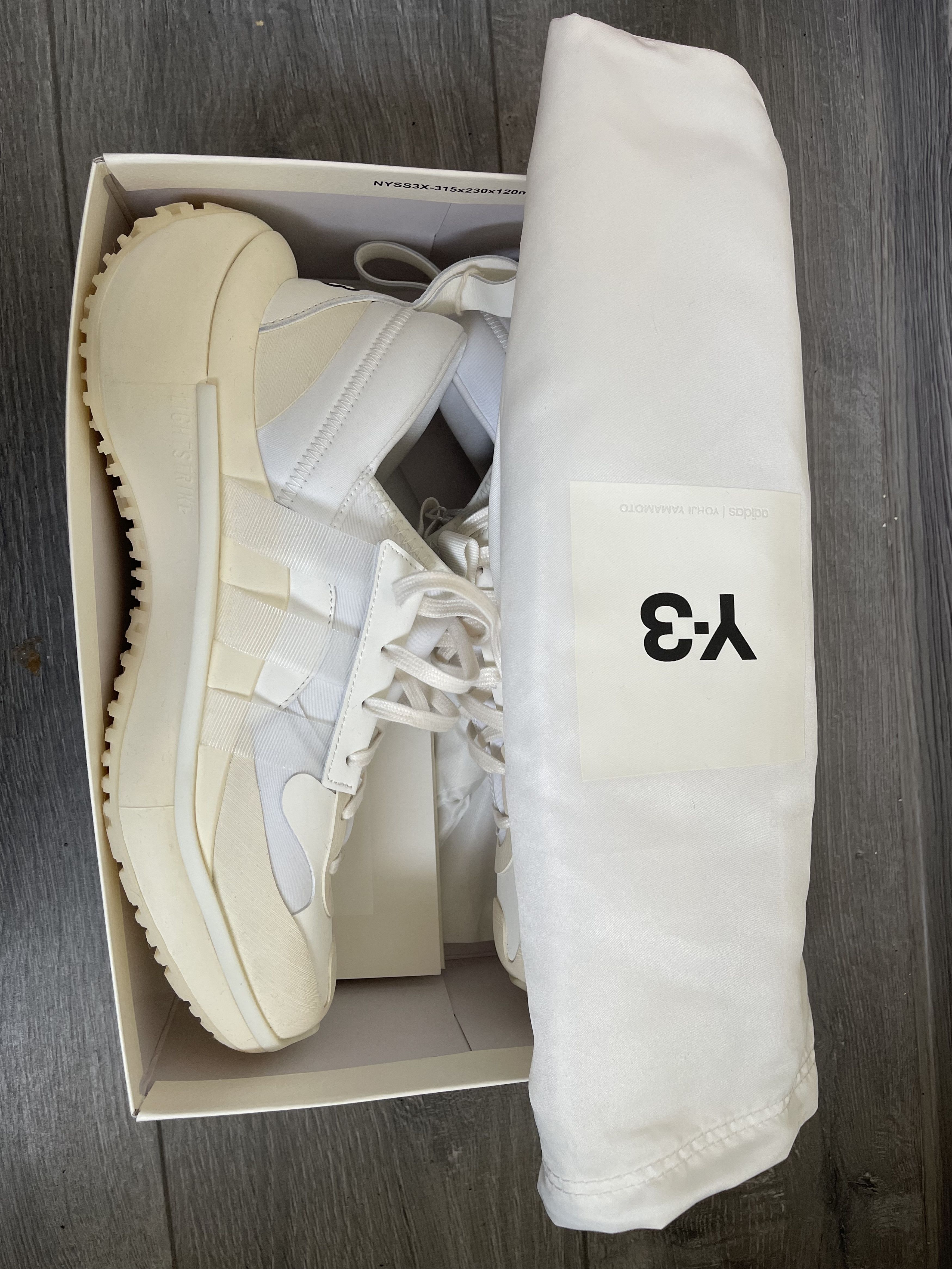 Adidas × Y-3 Adidas Y-3 Quisan Cozy II low-top sneakers Size US 8.5 / EU 41-42 - 4 Thumbnail