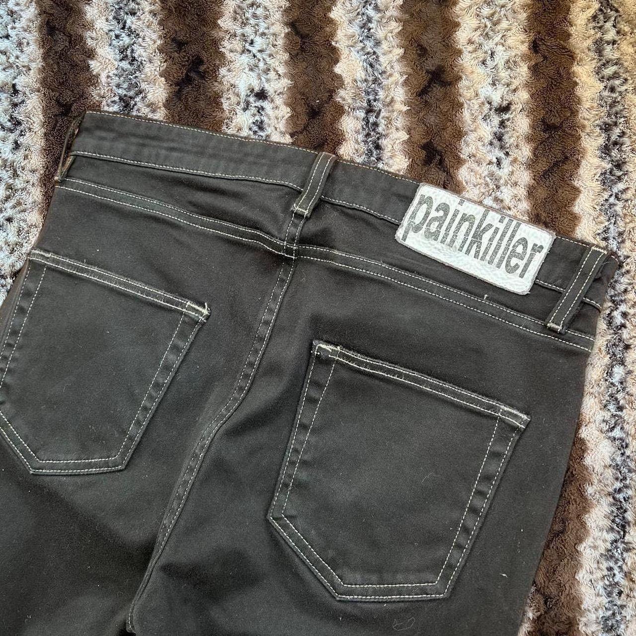 Joy Divizn Joy Divizn Painkiller Waxed Slim Jeans Size US 28 / EU 44 - 3 Thumbnail
