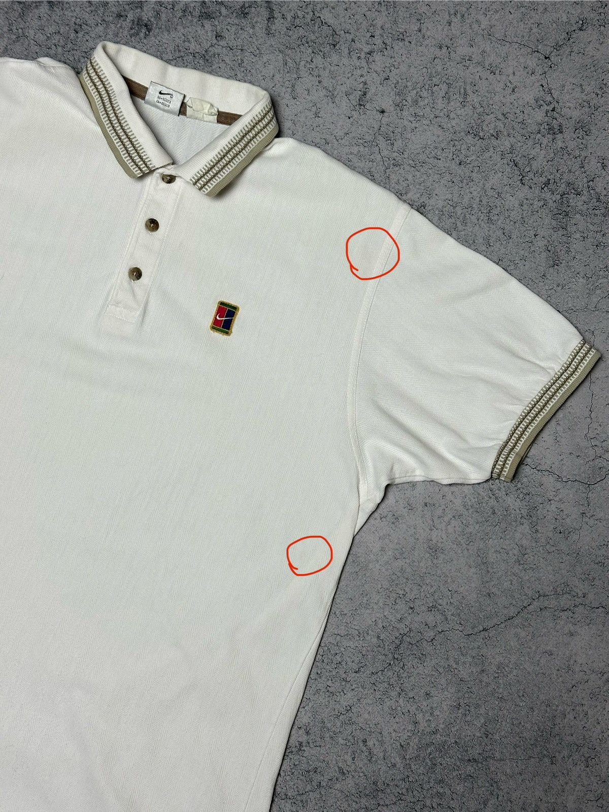 Nike Vintage Nike Challenge Court 90's Polo Shirt Size US M / EU 48-50 / 2 - 10 Thumbnail