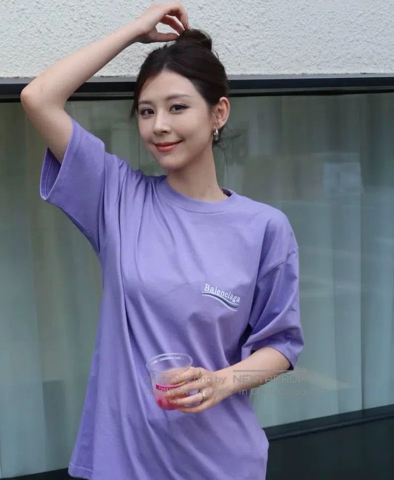 Balenciaga Balenciaga Wave Coke Embroidered Logo Short Sleeve T-Shirt Size US S / EU 44-46 / 1 - 6 Thumbnail