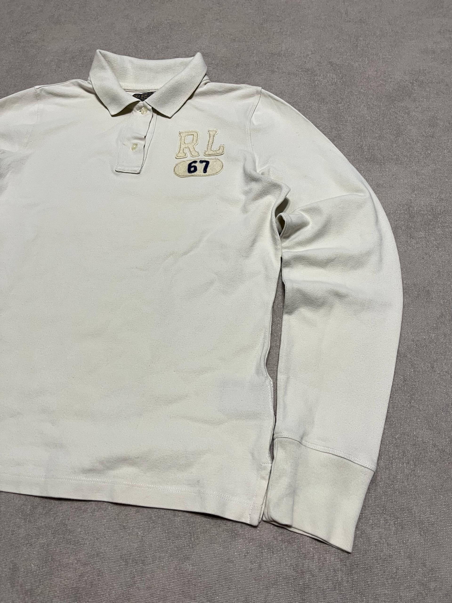 Polo Ralph Lauren Vintage Polo Ralph Lauren Rugby Long Sleeve Polo Women`s M Size M / US 6-8 / IT 42-44 - 5 Thumbnail