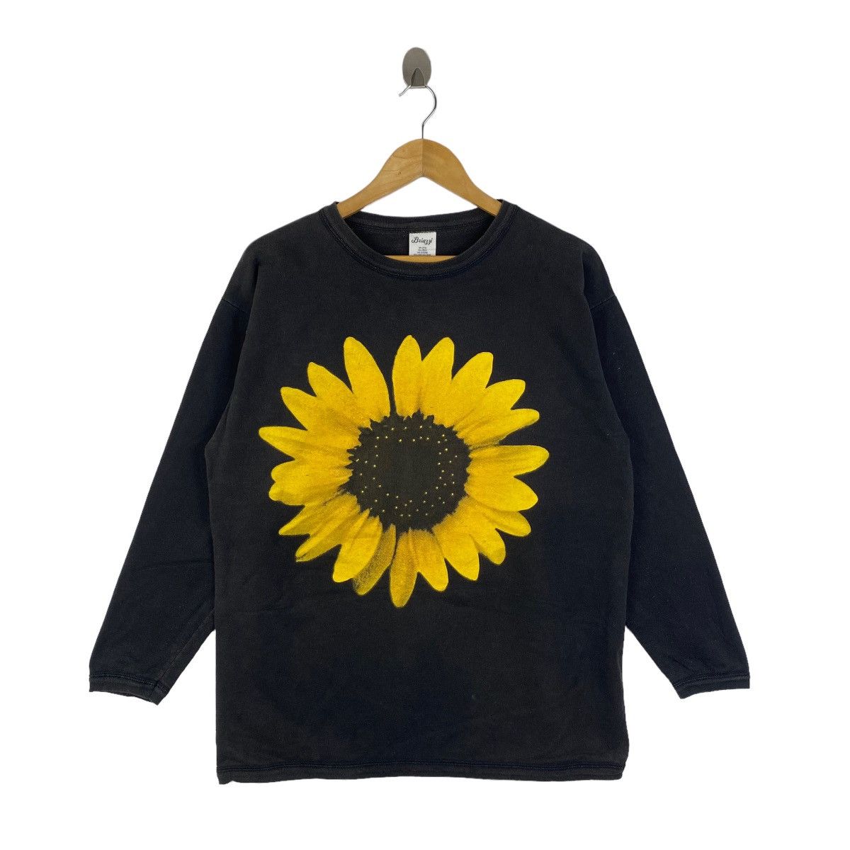Vintage Vintage BRIAZZI Sunflower Big Logo Sweatshirt Pullover Size US M / EU 48-50 / 2 - 1 Thumbnail