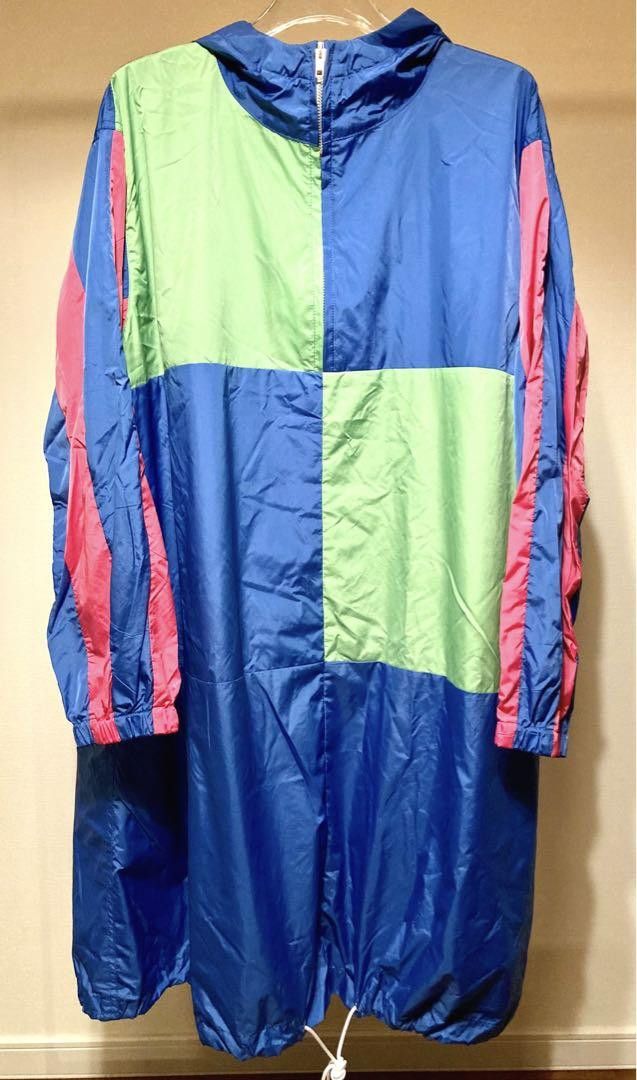 Comme des Garcons × Comme des Garcons SHIRT × Japanese Brand Comme des Garçons Extra Long Color Block Oversized Raincoat Size US S / EU 44-46 / 1 - 3 Thumbnail
