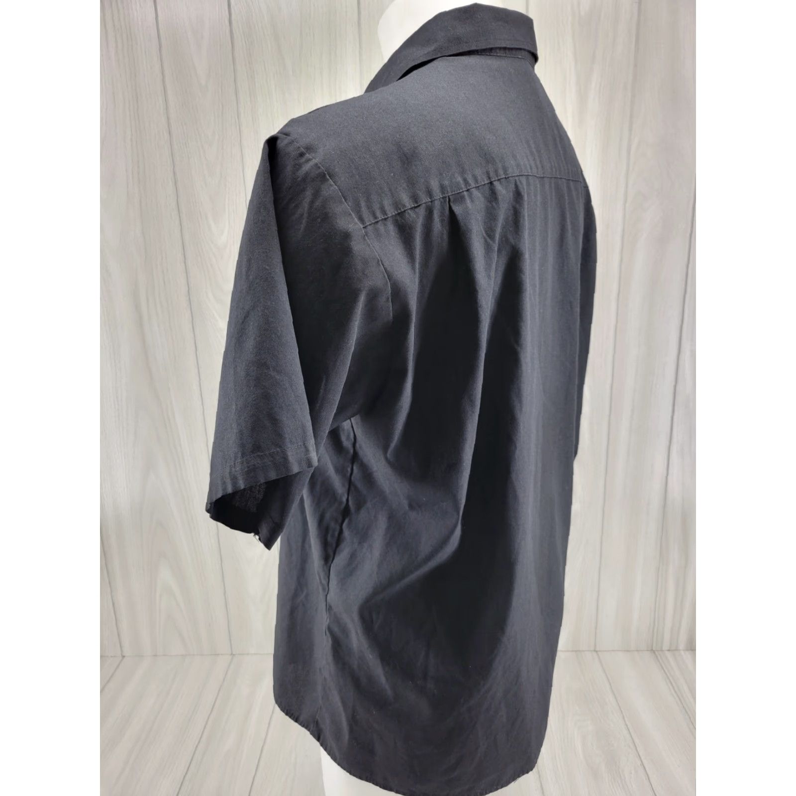 Vintage Goolsby Customs Work Shirt Mens Large Black Shirt Short Sleeve Mens L Black Goolsby Customs Work Shirt Size US L / EU 52-54 / 3 - 7 Thumbnail