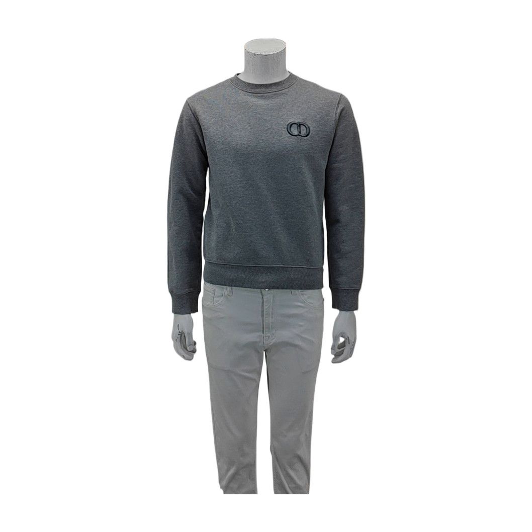 Dior Dior Homme CD Logo Embroidered Sweatshirt S Size US S / EU 44-46 / 1 - 1 Thumbnail