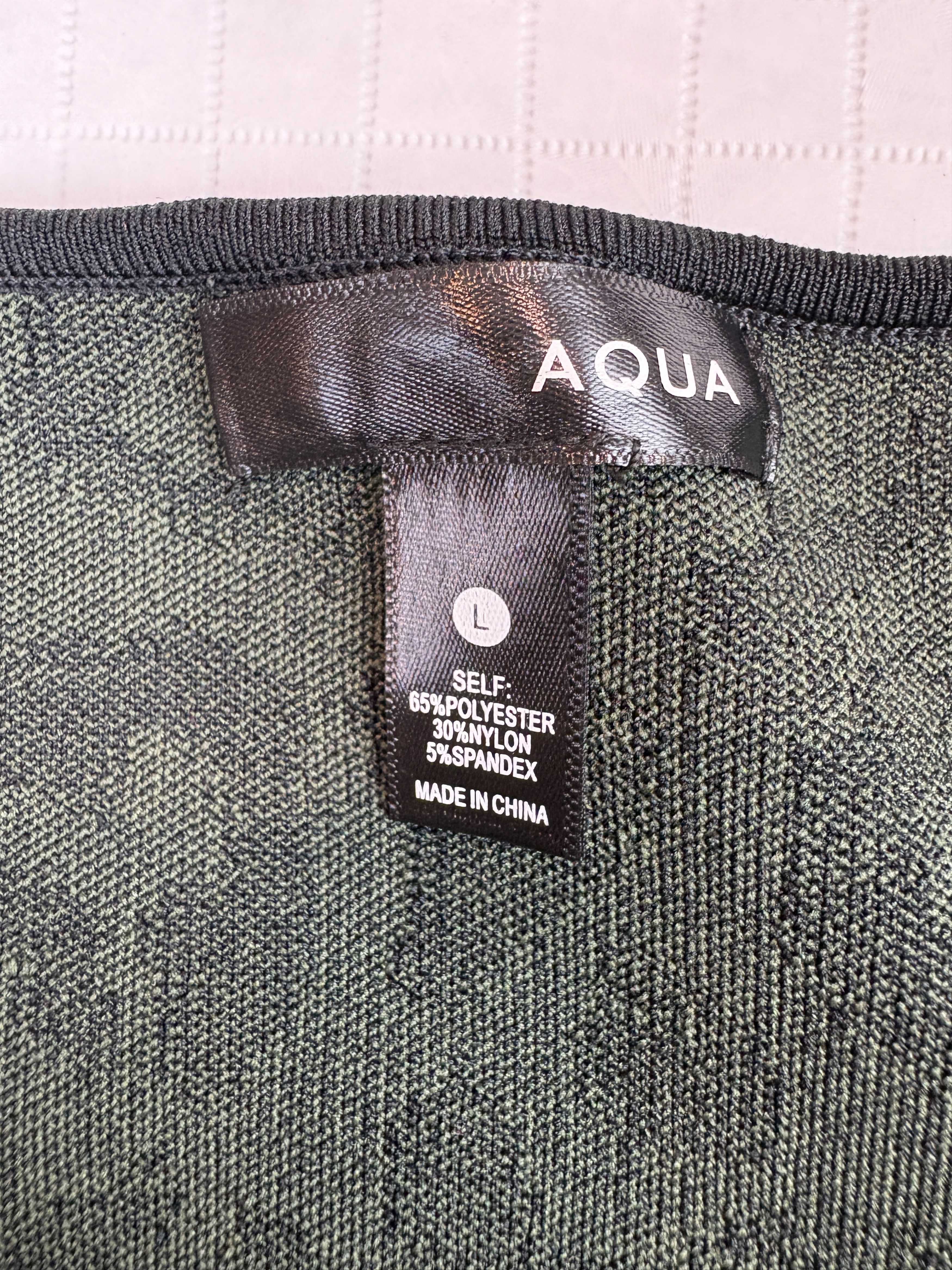 AQUA AQUA Leopard animal print Jacquard Women Long Sleeve Top Size L / US 10 / IT 46 - 6 Thumbnail