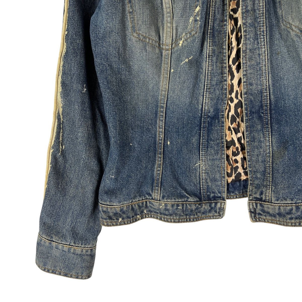 Dolce & Gabbana 🔥 Dolce & Gabbana Denim Line 21 Leopart Lining Jacket Size M / US 6-8 / IT 42-44 - 7 Thumbnail