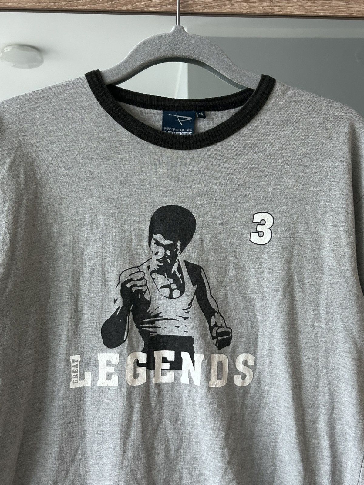 Japanese Brand Vintage tee shirt Bruce lee mens medium The Big boss band Size US M / EU 48-50 / 2 - 3 Thumbnail