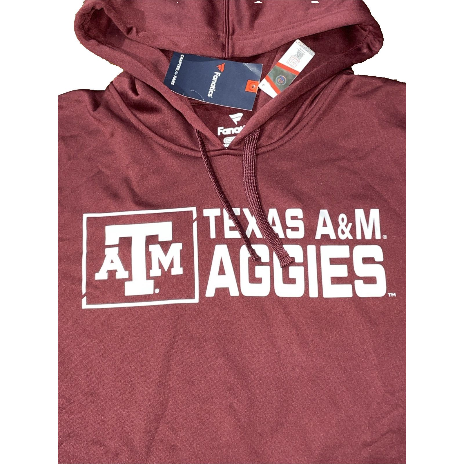 Other Texas A&M Aggies 2XL Maroon Hoodie Pullover Fleece NWT NCAA Size US XXL / EU 58 / 5 - 4 Thumbnail