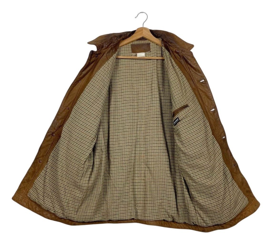 L.L. Bean × Vintage 💥MOLESKIN LEATHER LL BEAN RICH BROWN JACKET Size US L / EU 52-54 / 3 - 11 Thumbnail