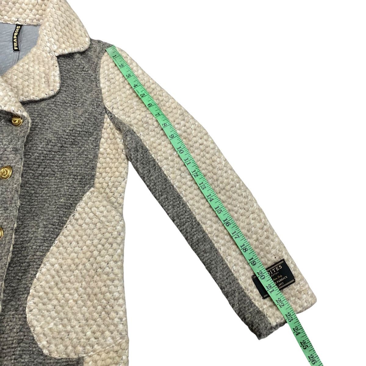 Issey Miyake Vintage Issey Miyake Frapbois Double Breasted Knit Jacket Size S / US 4 / IT 40 - 15 Thumbnail