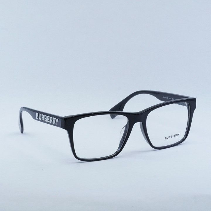 Burberry Burberry BE2393D 3001 Eyeglasses Black 55mm Rectangle Frame Size ONE SIZE - 6 Thumbnail