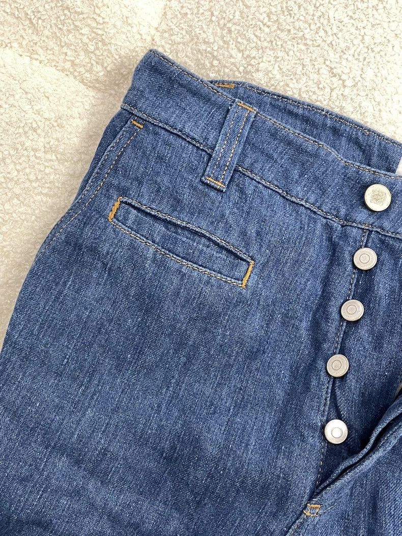 Loewe LOEWE Floral hem on jeans Size 24" / US 00 / IT 34 - 9 Thumbnail