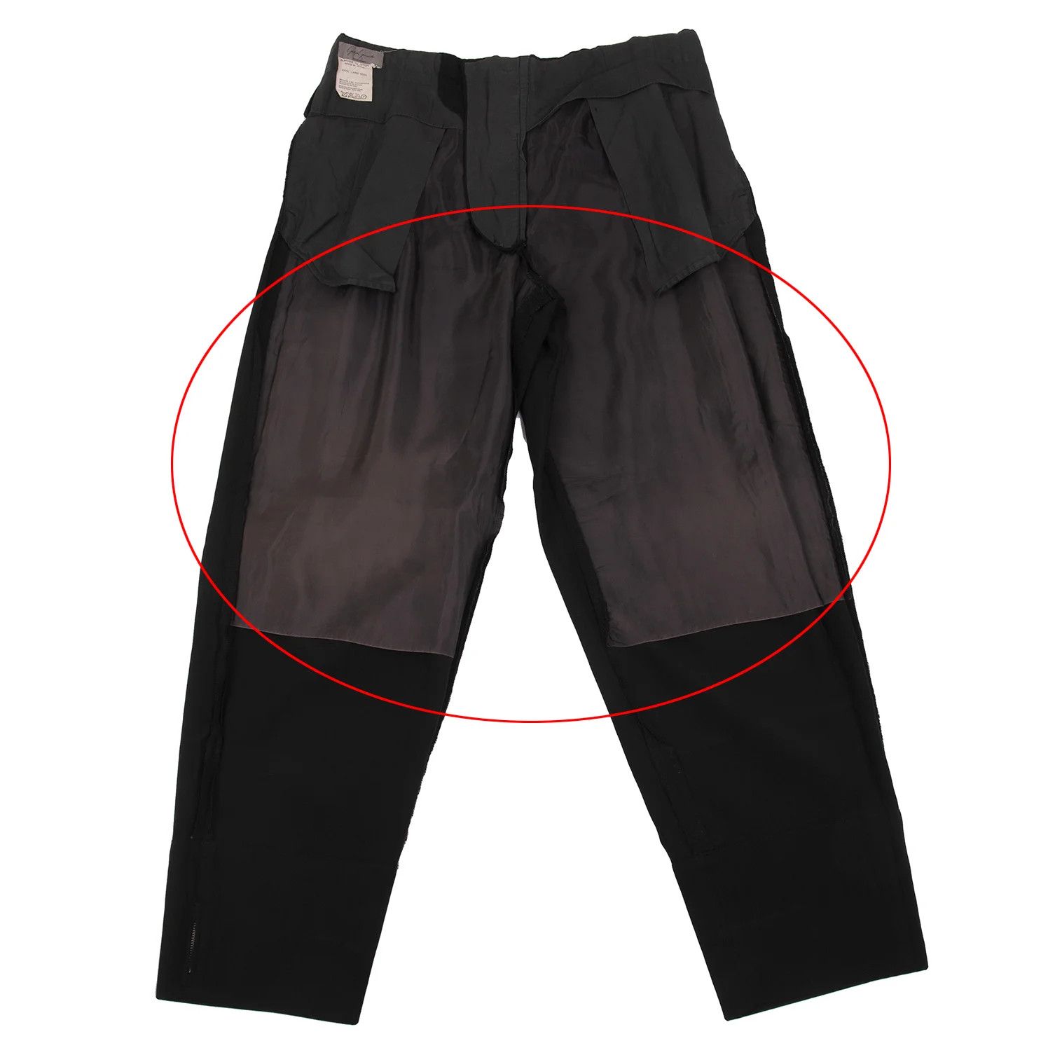 Yohji Yamamoto Yohji Yamamoto Wool Gabardine Zip Trousers Size US 38 / EU 54 - 12 Thumbnail